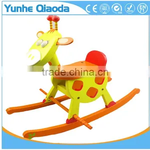 Child Wooden Rocking Giraffe Rocker - Buy Giraffe Wooden Rocker,Wooden Horse Rocker,Wooden Toy Rocker Produc thumbnail-1