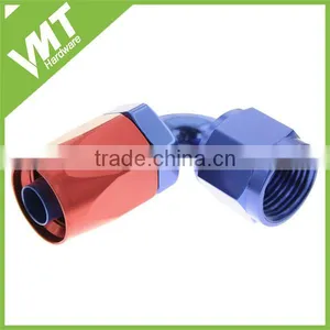 Universal Fuel Adaptor Fitting 90 Degree AN8 Aluminum Hose End thumbnail-3