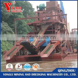 Gold Dredger With Bucket Chain Type and Pump Suction Type thumbnail-3