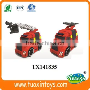 Plastic Friction Excavator Vehicle Toy Cute Design for Kids thumbnail-3