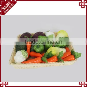 Top Quality Rattan Widely Use Bread Fruit Vegetable Food Basket Fruit Rack thumbnail-1