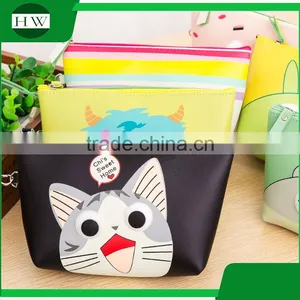 Promotional Gifts PU Material Mini Portable Cartoon Shaped Cosmetic Makeup Bag Set thumbnail-3