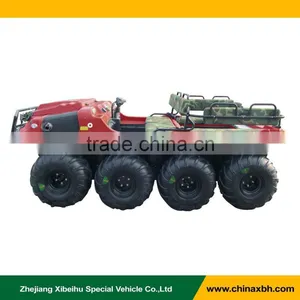 XBH 8X8-2C Diesel-engine Vehicle Transportation Cart 8 Wheels All-terrain Amphibious Vehicle Anfibio ATV thumbnail-4