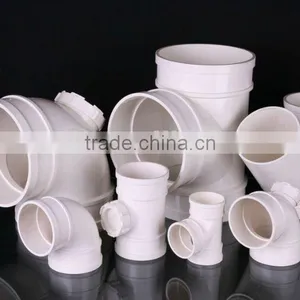 DIN8074 UPVC Fittings Tee, Elbow, Socket for Water or Drain Supply thumbnail-4