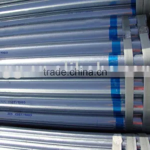 Hot Dipped Galvanized Pipe /Tube for Telegraph Pole thumbnail-1