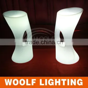 Modern Appearance Decorative Illuminated LED Bar Chair thumbnail-1