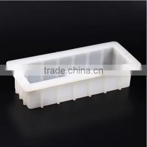 DIY Handmade Loaf Silicon Soap Mold,Flexible Rectangular Silicone Loaf Soap Mold,Silicone Soap Mold thumbnail-1