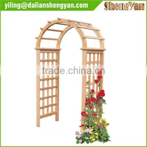 Outdoor Decorative Garden Wooden Arch thumbnail-2