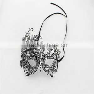 Sexy Mystery Mask Venetian Romantic Masquerade Metal Party Ladies Eye Mask thumbnail-3