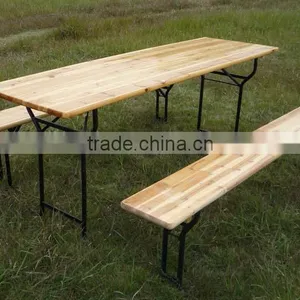 Beer Folded Table Beer Long Bench thumbnail-1