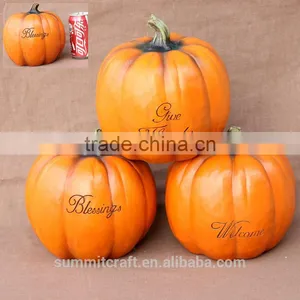 Wholesale Resin Pumpkin Decoration Craft Wholesale Artificial Pumpkins thumbnail-1