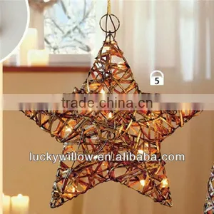 2016 Wholesale Wicker Christmas Decorations Wicker Crafts thumbnail-1