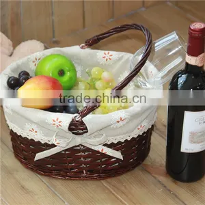 Wholesale Handmade ECO-friendly Home and Garden Decoration Flower Basket thumbnail-3