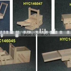 Wooden Sewing Box thumbnail-1