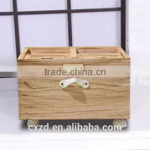 Custom Antique Design Wooden Rice Box for Sale thumbnail-2
