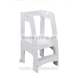 New Design Step-Up Kitchen Helper Stools Kids Step Ladder Stool With Handrail Foot Stool thumbnail-1