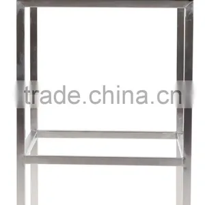 Factory Price Stainless Steel Frame Metal Type Chair Comfortable New Design High Bar Chair thumbnail-5