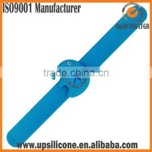 Silicone Slap Heart Rate Watch thumbnail-1