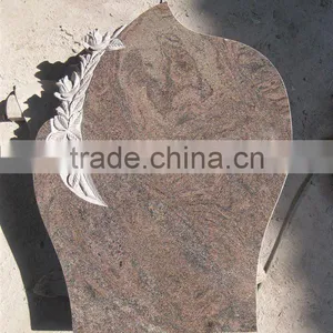 Chinese Red Granite Tombstone & Monument thumbnail-1