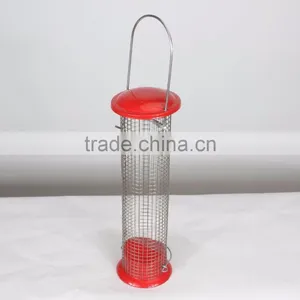 Garden Hanging Metal Mesh Bird Seed Feeder thumbnail-3