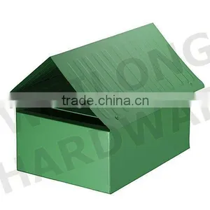 Eco-friendly House Shape Metal Letter Box thumbnail-1