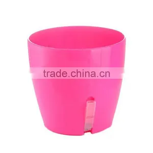 Wholesale Flower Pots Type and Stocked Eco-Friendly Feature Tall Plastic Colorful Plastic Flower Pots thumbnail-5