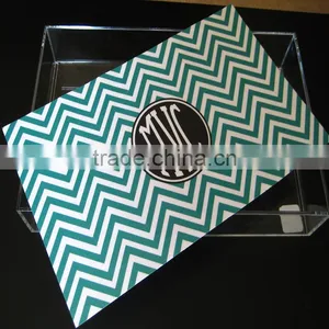 OEM Clear Acrylic Insert Paper Tray for Office Storage thumbnail-5