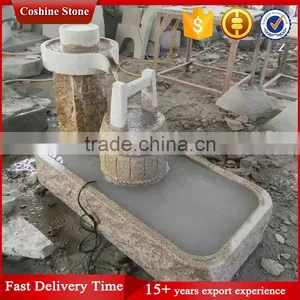 Hand Carved Granite Water Fountain With Special Waterpot Design thumbnail-1