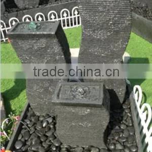 Outdoor Garden Backyard Water Features Ideas With Led Light thumbnail-1