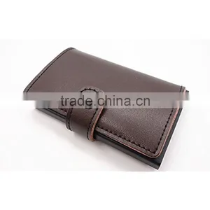 Aluminum PU Leather ID Credit Card RFID Protector Holder Case Purse Wallet thumbnail-4