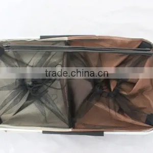 Home and Hotel Usage Double Laundry Sorter /2 Fashionable Light and Dark Basket for Laundry thumbnail-4