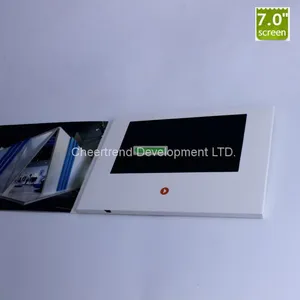 Custom Business Brochure With Video Screen , 2.4