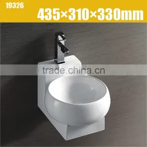 Ceramic Wall Mounted Wash Hand Basin Sinks thumbnail-1