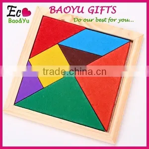Children's Wooden Environmental 3d Puzzle Toys ,Colorful Jigsaw Puzzle Building Blocks Fancy Toy thumbnail-1