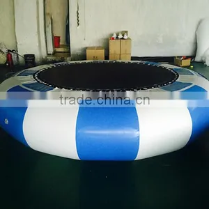Most Popular Inflatable Water Trampoline Used Interactive Water Park Games thumbnail-6
