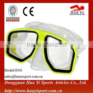 Cheap Multi Colors Jumbo Face Scuba View Diving Mask thumbnail-5