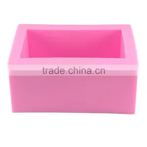 Silicone Soap Mold Fondant Cake Mold Die DIY Baking Tools Toast Thickened Large Rectangle 1688 Agent thumbnail-3