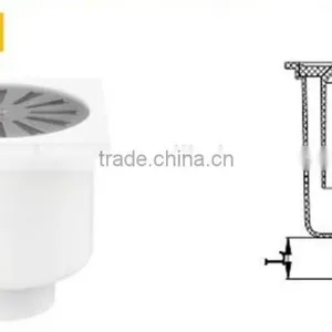 PVC Floor Drain GB Standard TY Factory Price Manufacturer Good Quality Fitting UPVC Rubber Joint Plastic Fitting for Drainage thumbnail-1