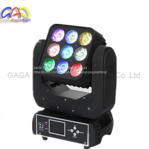 New 3*3 RGBW Matrix Panel Beam Moving Head Light for Disco thumbnail-1