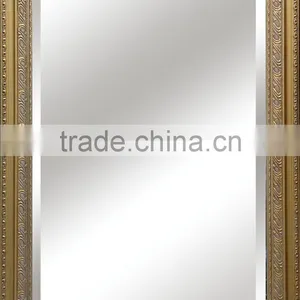 Cheap Wall Decor Wooden Bathroom Mirror Frame thumbnail-1