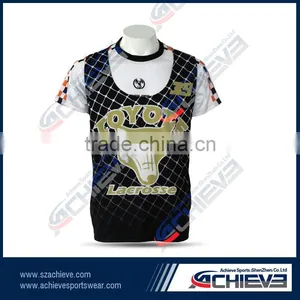 Custom Reversible Wear Sublimation Lacrosse Jerseys thumbnail-1