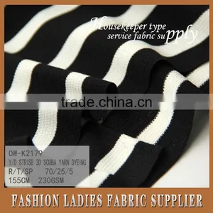 Y/D Stripe 3D Scuba Yarm Dyeing,wholesale for Used Clothing thumbnail-4