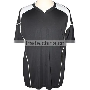 Factory Outlets no Logo Black White Stripe Jersey thumbnail-1