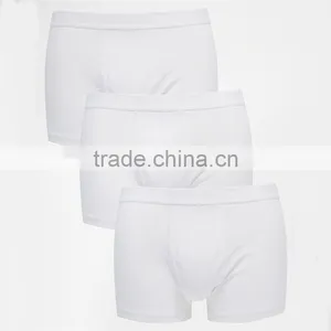 Plain White Seamless Mens Briefs Made in China thumbnail-1