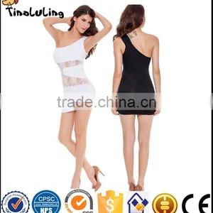 Sexy White Sleepwear Lace Mature Sleepwear With G String Panty Women Sexy Lingerie thumbnail-1
