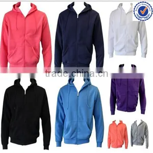 Custom Zip up Hoodies Wholesale Blank High Quality Hoodies thumbnail-1