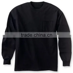 Wholesale Factory Price Hot Sale Chest Pocket Custom Sweatshirt thumbnail-1