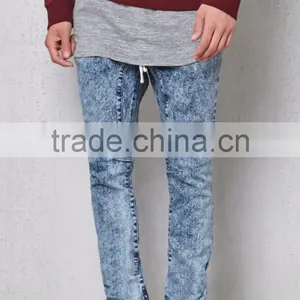 Drop Skinny Flex Stretch Xxxl Custom Print Joggers Pants thumbnail-1