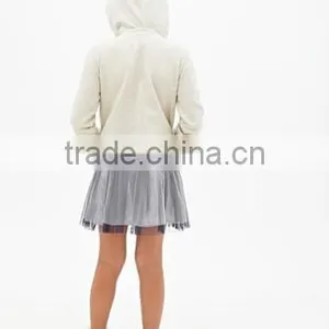 Latest Design Custom Blank Girls Kids Zipper Pocket Hoodies Wholesale China Supplier thumbnail-2