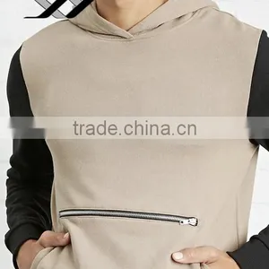 Fashion Cotton Patchwork Men Hoodies thumbnail-4